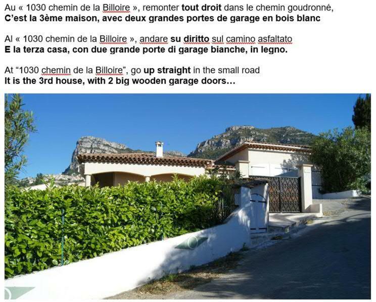 Bed & Breakfast Les Lillas Saint-Jeannet  Εξωτερικό φωτογραφία